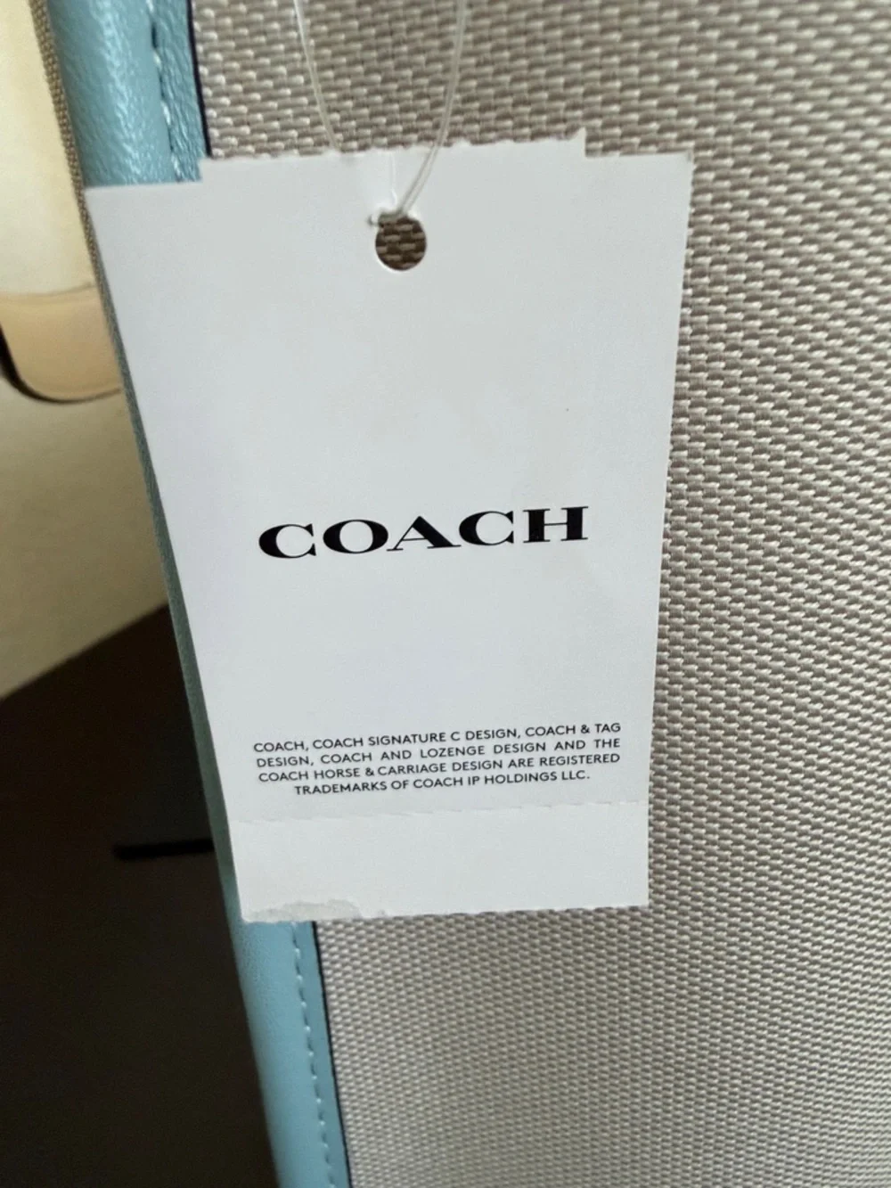NWT Coach Colorblock Canvas Mollie Bucket Bag — Cream, Red, Navy & Yellow.